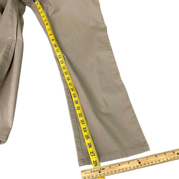 Architect Petite Classic Straight High Rise Khaki Jeans Stretchy Women Size 16P - Picture 10 of 13